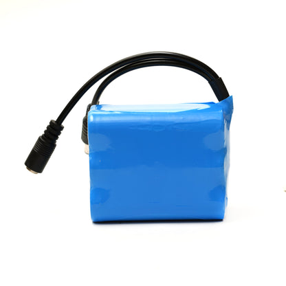 ELBOTICS 12V 5200mAh 3S 18650 Li-ion Rechargeable Battery Pack (11.1V–12.6V) for IoT Devices, Robotics, Bluetooth Speakers & DIY Electronics