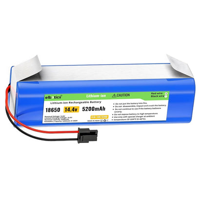 ELBOTICS 14.4V 5200mAh 74.88Wh Li-ion Replacement Battery Compatible with Eufy RoboVac X8, X8 Hybrid, X8 Hybrid White & X8 White Robot Vacuum Cleaner
