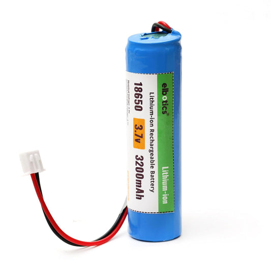 ELBOTICS 3.7V 3200mAh Li-ion Rechargeable Battery with XH2.54 2-Pin Connector