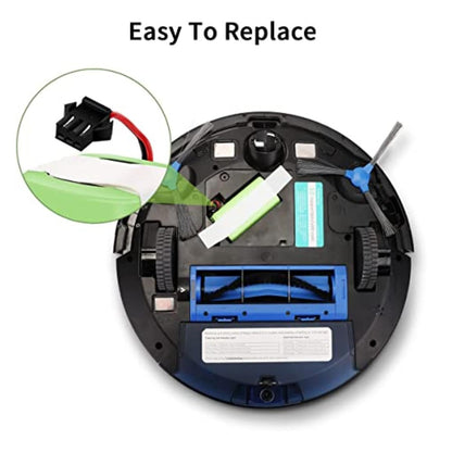 ELBOTICS 14.8V 3200mAh Li-ion Replacement Battery for Eufy RoboVac, Ecovacs Deebot, Coredy, Goovi & Amarey Robot Vacuum Cleaners