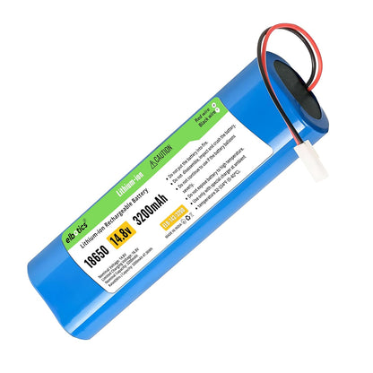 ELBOTICS 14.4V 3200mAh 47.36Wh Li-ion Replacement Battery Compatible with Milagrow i Map 9 Qihoo 360 S6, 360 S8 & 360 S8 Plus Robot Vacuum and Mop Cleaner