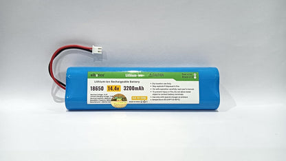 ELBOTICS 14.4V 3200mAh 4S Lithium-Ion Rechargeable Battery Pack for Godox LC500R Mini & LC500 Mini RGB LED Light Grip