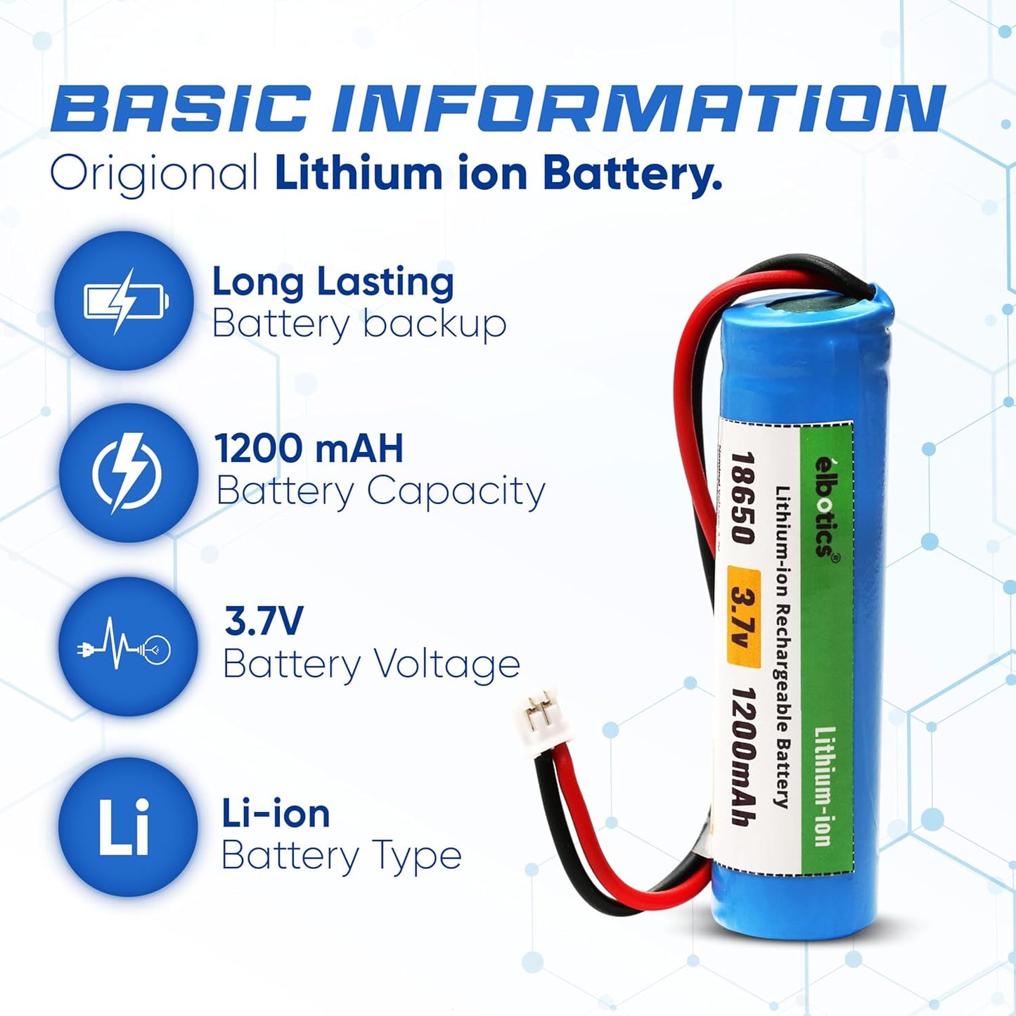 3.7v 2600mAh Replacement Battery for Ingenico iWL/iWE/Move Series (Ingenico)